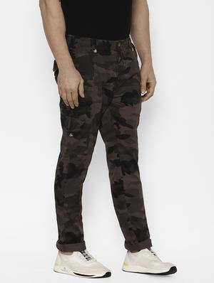 grey camouflage cargo trouser - 17570688 - Standard Image - 2