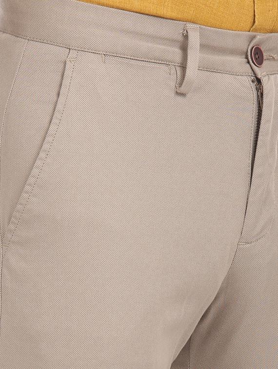 beige solid chinos - 17570823 - Zoom Image - 5