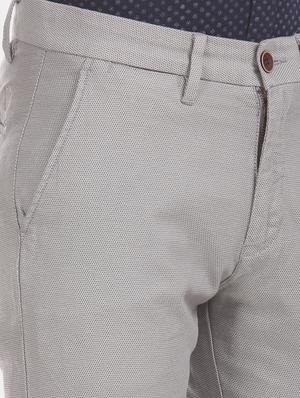 grey solid chinos - 17570824 - Standard Image - 5