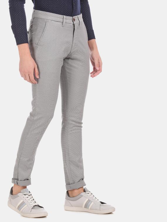grey solid chinos - 17570824 - Zoom Image - 2