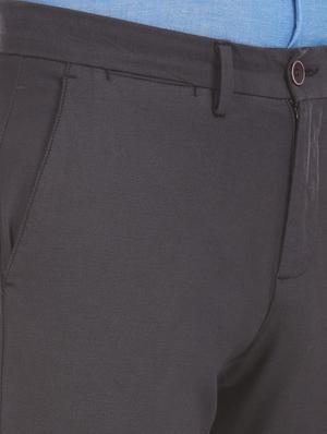 black solid chinos - 17571061 - Standard Image - 5