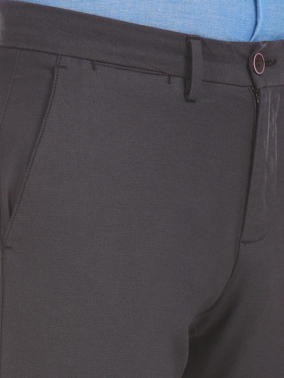 black solid chinos - 17571061 - Zoom Image - 5