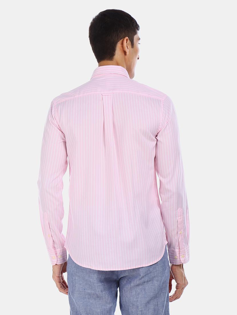pink striped casual shirt - 17571363 - Zoom Image - 3