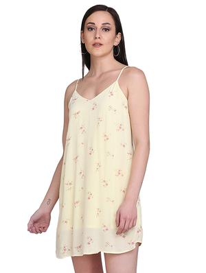 cami neck floral a-line dress - 17571411 - Standard Image - 2