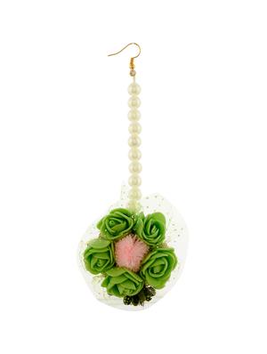 green brass bridal necklace - 17572100 - Standard Image - 3