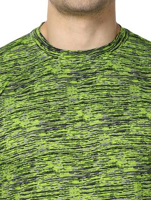 green printed t-shirt - 17572324 - Standard Image - 5