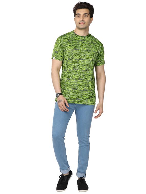 green printed t-shirt - 17572324 - Zoom Image - 4