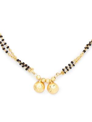 gold beads mangalsutra - 17572496 - Standard Image - 2