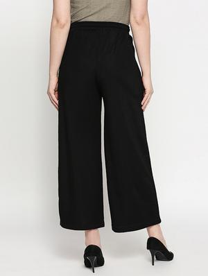 high rise flared palazzos - 17572740 - Standard Image - 3