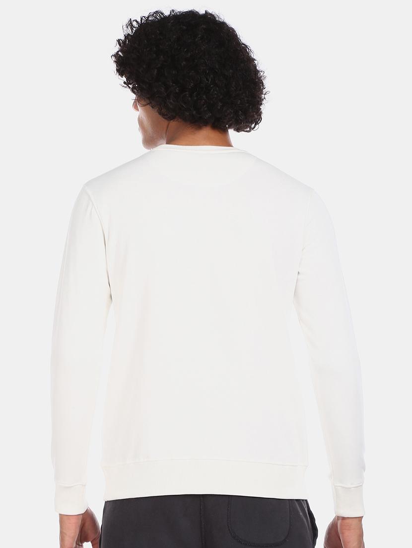 white front print sweatshirt - 17572753 - Zoom Image - 3
