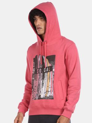 pink front print sweatshirt - 17572754 - Standard Image - 2
