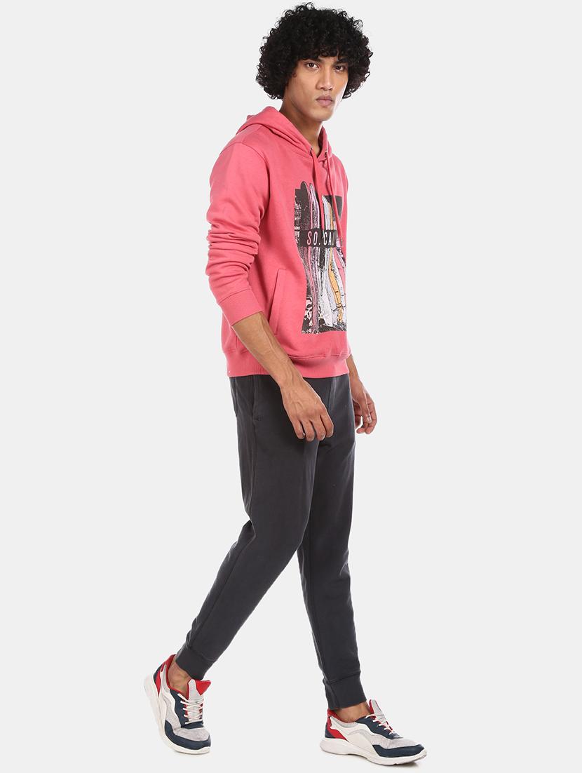 pink front print sweatshirt - 17572754 - Zoom Image - 4