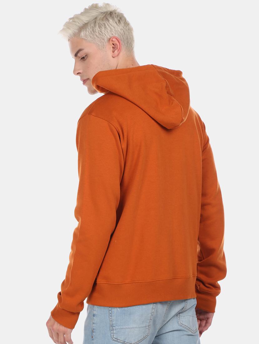 orange printed sweatshirt - 17572756 - Zoom Image - 4