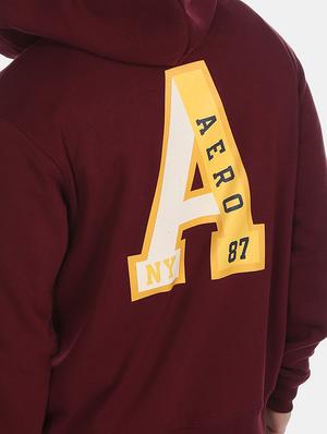 maroon printed sweatshirt - 17572764 - Standard Image - 5