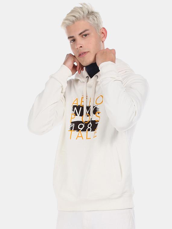 off white printed sweatshirt - 17572775 - Zoom Image - 1