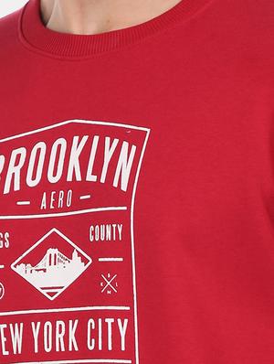 red printed sweatshirt - 17572778 - Standard Image - 5