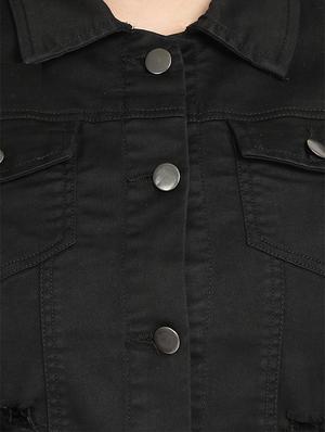 black denim jacket - 17572830 - Standard Image - 5