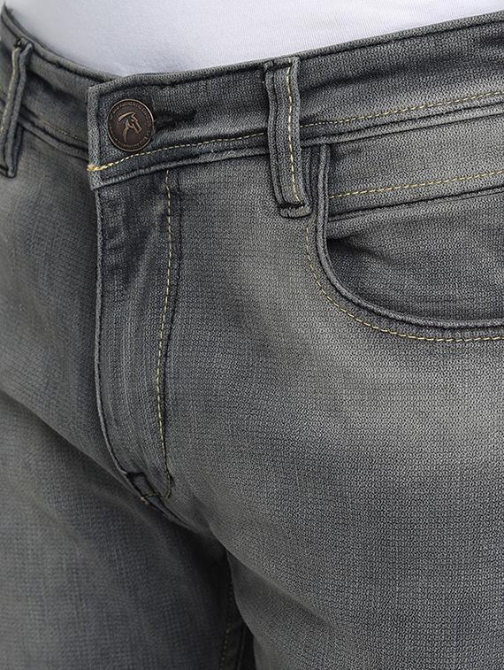 grey light washed denim jeans - 17572831 - Zoom Image - 4