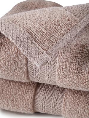 bianca zero-twist 100% cotton ultra-fluffy towels -2pc hand towel (paradiso) solid-wheat - 17572952 - Standard Image - 3