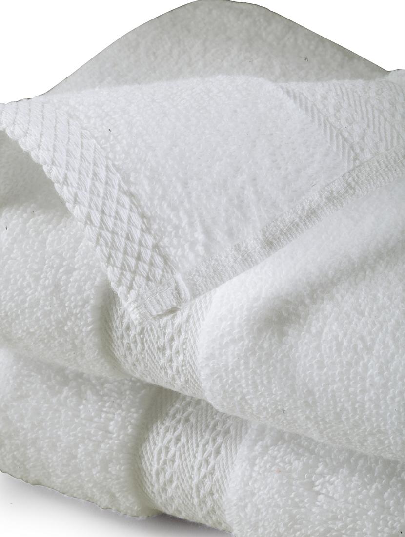 bianca zero-twist 100% cotton ultra-fluffy towels -2pc hand towel (paradiso) solid-white - 17572954 - Zoom Image - 3