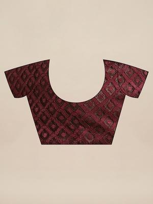 embellished net plain saree with blouse - 17573189 - Standard Image - 3