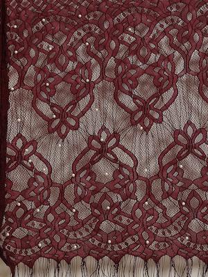 embellished net plain saree with blouse - 17573189 - Standard Image - 4