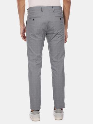 grey solid chinos - 17573205 - Standard Image - 3