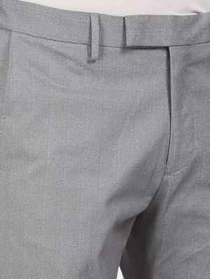 grey solid chinos - 17573205 - Standard Image - 5