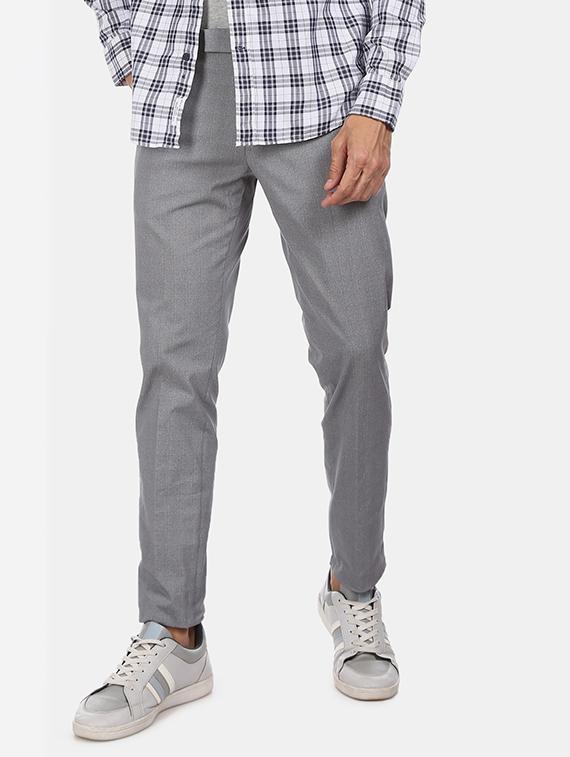 grey solid chinos - 17573205 - Zoom Image - 1