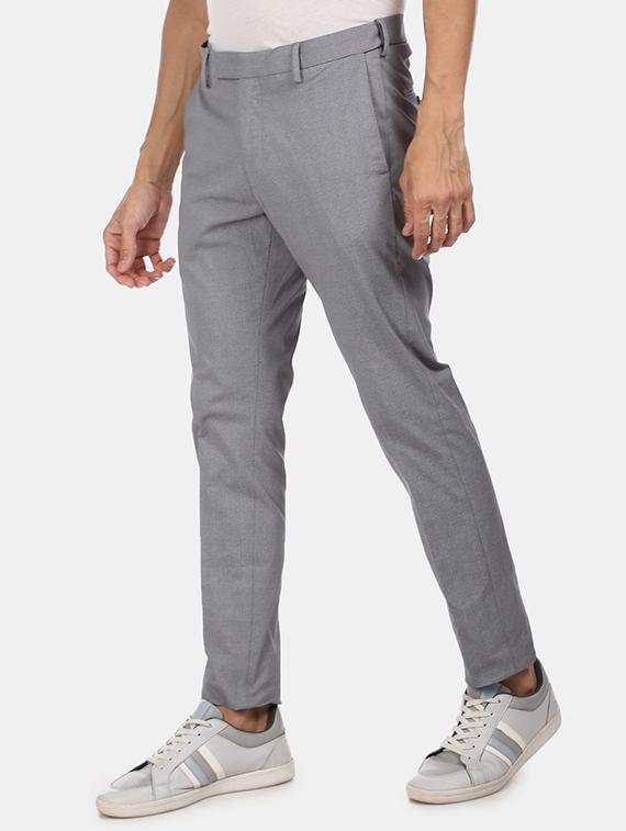 grey solid chinos - 17573205 - Zoom Image - 2