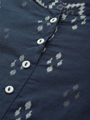 printed a-line kurta - 17573634 - Standard Image - 5