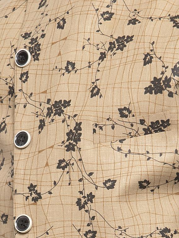 festive wear kurta set with nehru jacket - 17573655 - Zoom Image - 5