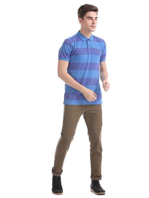 brown solid chinos - 17574486 - Standard Image - 4