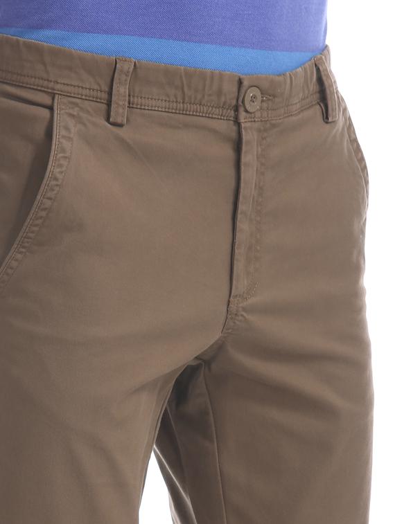 brown solid chinos - 17574486 - Zoom Image - 5