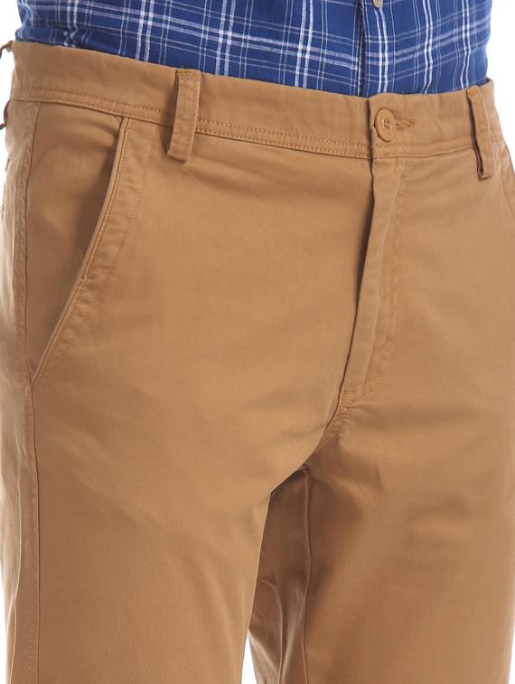 brown solid chinos - 17574487 - Zoom Image - 5