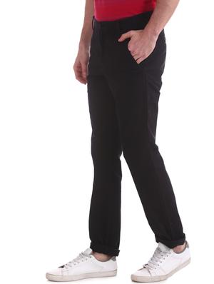 black solid chinos - 17574488 - Standard Image - 2