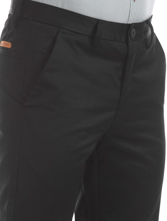 black solid chinos - 17574496 - Zoom Image - 5