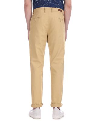 yellow solid chinos - 17574509 - Standard Image - 3