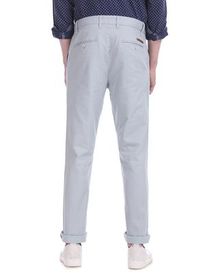 grey textured chinos - 17574518 - Standard Image - 3