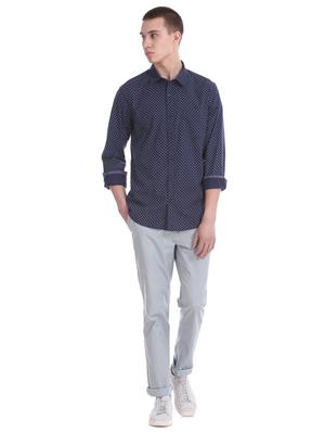 grey textured chinos - 17574518 - Standard Image - 4