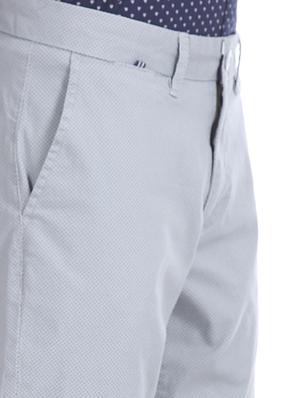 grey textured chinos - 17574518 - Standard Image - 5