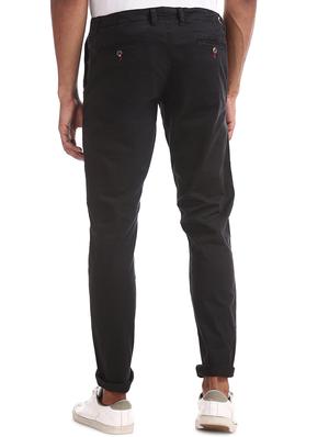 black solid chinos - 17574554 - Standard Image - 3