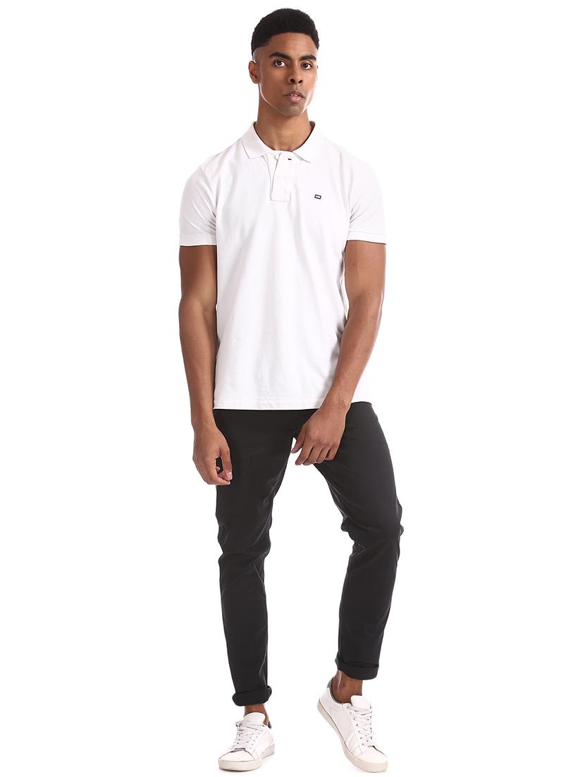 black solid chinos - 17574554 - Zoom Image - 4
