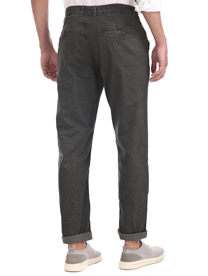 grey textured chinos - 17574560 - Zoom Image - 2