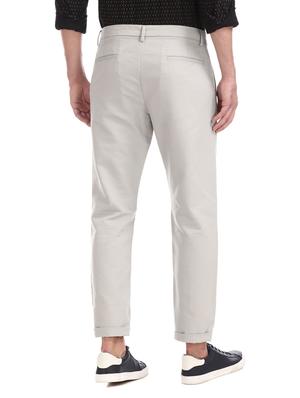 grey solid chinos - 17574594 - Standard Image - 3
