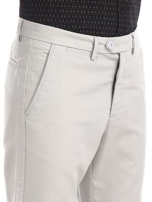 grey solid chinos - 17574594 - Standard Image - 5