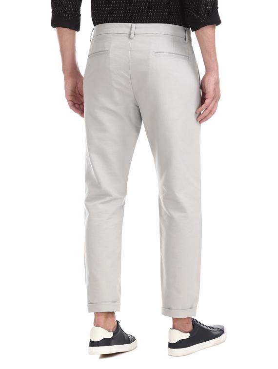 grey solid chinos - 17574594 - Zoom Image - 3