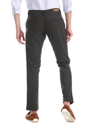 black solid chinos - 17574635 - Standard Image - 3