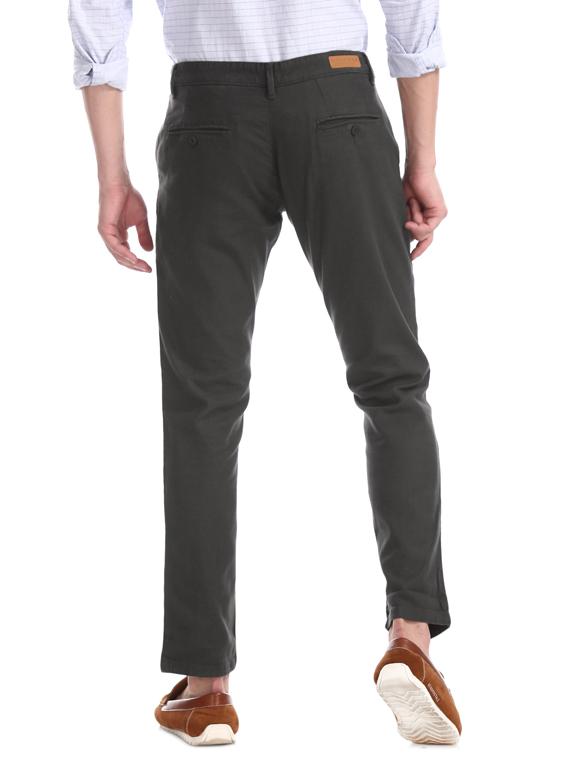 black solid chinos - 17574635 - Zoom Image - 3