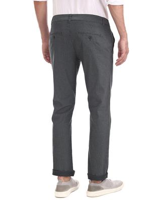 grey textured chinos - 17574649 - Standard Image - 2